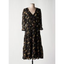 VERO MODA - Robe mi-longue noir en polyester - Femme - Taille 38 - Modz