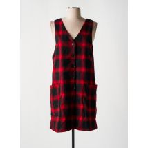 MNG - Robe courte rouge en polyester - Femme - Taille 36 - Modz