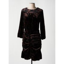 DEUX. BY ELINE DE MUNCK - Robe mi-longue marron en polyester - Femme - Taille 44 - Modz