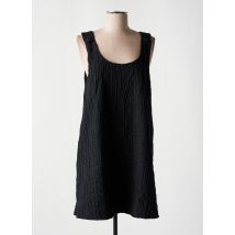 MNG - Robe courte noir en coton - Femme - Taille 38 - Modz