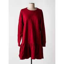 NOISY MAY - Robe mi-longue rouge en coton - Femme - Taille 38 - Modz