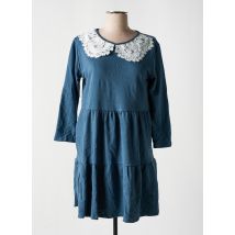 HAILYS - Robe courte bleu en coton - Femme - Taille 36 - Modz