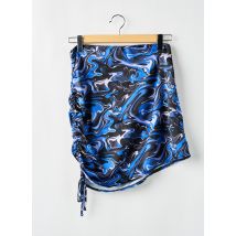 OLGA LEYERS - Jupe courte bleu en polyester - Femme - Taille 40 - Modz