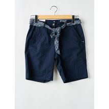 TOM TAILOR - Bermuda bleu en coton - Femme - Taille 38 - Modz