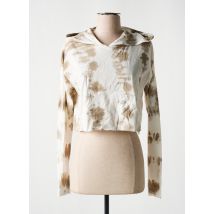NOISY MAY - T-shirt beige en coton - Femme - Taille 38 - Modz