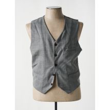 L'IMPECCABLE MARCEL - Gilet sans manche gris en polyester - Homme - Taille XXL - Modz