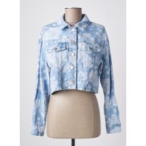 ONLY - Veste casual bleu en coton - Femme - Taille 36 - Modz
