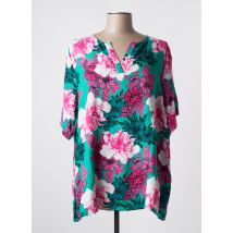 ONLY CARMAKOMA - Tunique manches courtes vert en viscose - Femme - Taille 46 - Modz