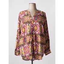ONLY CARMAKOMA - Chemisier rose en viscose - Femme - Taille 46 - Modz