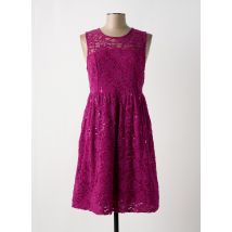 RAINBOW - Robe mi-longue violet en polyamide - Femme - Taille 42 - Modz