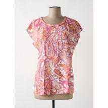 JUST WHITE - Blouse rose en viscose - Femme - Taille 46 - Modz