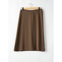 FRANCOISE F - Jupe mi-longue vert en polyester - Femme - Taille 58 - Modz
