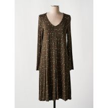 AN II VITO - Robe mi-longue vert en viscose - Femme - Taille 44 - Modz