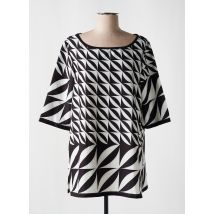 AN II VITO - Blouse noir en polyester - Femme - Taille 40 - Modz