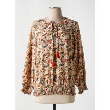 A BELLE BY J.E CREATION - Blouse beige en polyester - Femme - Taille 36 - Modz