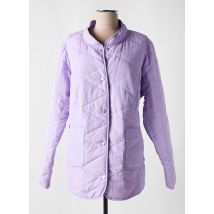 ZHENZI - Doudoune violet en polyester - Femme - Taille 46 - Modz