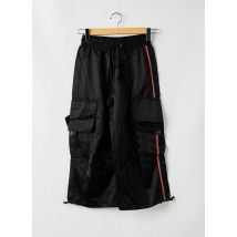 KILLAH - Pantalon droit noir en coton - Femme - Taille 36 - Modz