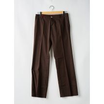 MISS SIXTY - Pantalon droit marron en coton - Femme - Taille W24 - Modz