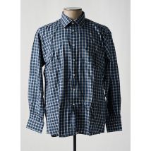 BANDE ORIGINALE - Chemise manches longues bleu en coton - Homme - Taille 3XL - Modz