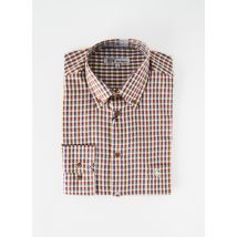 BANDE ORIGINALE - Chemise manches longues rouge en coton - Homme - Taille M - Modz