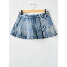 REPLAY - Jupe short bleu en coton - Femme - Taille W27 - Modz