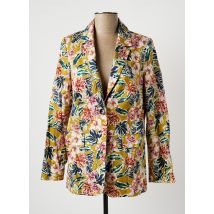 LA FEE MARABOUTEE - Blazer vert en coton - Femme - Taille 40 - Modz