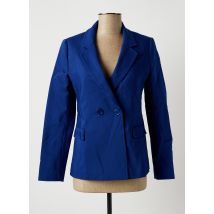 LA FÉE ATELIER BY LA FÉE MARABOUTÉE - Blazer bleu en coton - Femme - Taille 34 - Modz