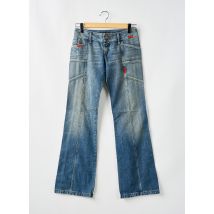 DIESEL - Jeans bootcut bleu en coton - Femme - Taille W27 - Modz