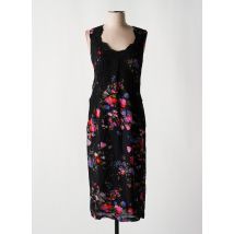 DOLCE & GABBANA - Robe mi-longue noir en polyester - Femme - Taille 40 - Modz