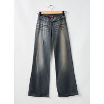 KILLAH - Jean coupe flare gris en coton - Femme - Taille W24 - Modz