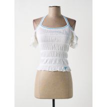 DIESEL - Pull blanc en polyester - Femme - Taille 34 - Modz