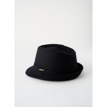STETSON - Chapeau noir en laine vierge - Homme - Taille 62 - Modz