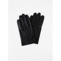 ISOTONER - Gants noir en cuir d'agneau - Homme - Taille 10 - Modz