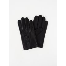 ISOTONER - Gants noir en cuir d'agneau - Homme - Taille 10 - Modz