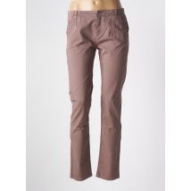 LE PETIT BAIGNEUR - Pantalon chino beige en coton - Femme - Taille 44 - Modz