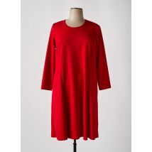 IMPULSION - Robe mi-longue rouge en polyester - Femme - Taille 40 - Modz