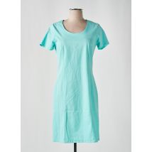 IMPULSION - Robe courte bleu en coton - Femme - Taille 40 - Modz