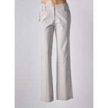 CHRISMAS'S - Pantalon flare gris en coton - Femme - Taille 40 - Modz