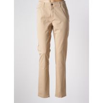 COWEST - Jeans coupe slim beige en coton - Femme - Taille 42 - Modz