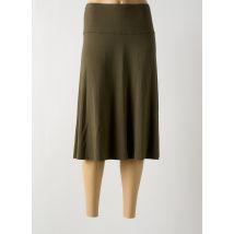 BARBARA LEBEK - Jupe mi-longue vert en viscose - Femme - Taille 48 - Modz