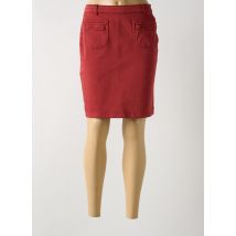 THALASSA - Jupe courte orange en coton - Femme - Taille 38 - Modz