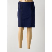 THALASSA - Jupe mi-longue bleu en polyester - Femme - Taille 38 - Modz
