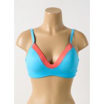 SLOGGI - Haut de maillot de bain bleu en polyester - Femme - Taille 85C - Modz