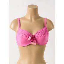 EMPREINTE - Haut de maillot de bain rose en polyamide - Femme - Taille 105E - Modz