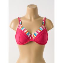 SLOGGI - Haut de maillot de bain rose en polyamide - Femme - Taille 95F - Modz