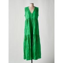 BANDITAS FROM MARSEILLE - Robe longue vert en coton - Femme - Taille 36 - Modz