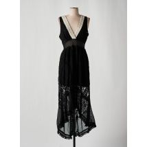 GOLDEN LIVE - Robe mi-longue noir en polyester - Femme - Taille 38 - Modz