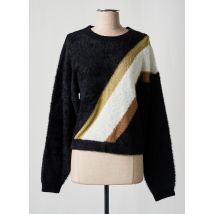 PIECES - Pull noir en nylon - Femme - Taille 42 - Modz