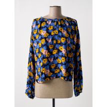COMPAÑIA FANTASTICA - Blouse bleu en viscose - Femme - Taille 40 - Modz