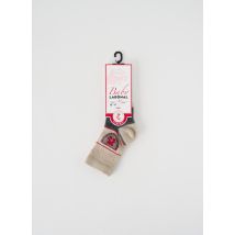 LABONAL - Chaussettes beige en coton - Garçon - Taille 15 - Modz